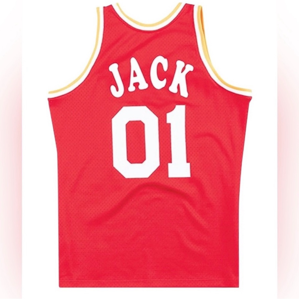 Cactus Jack by Travis Scott BR Mitchell & Ness Houston Rockets NBA Remix Jersey